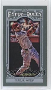 2013 Topps Gypsy Queen - [Base] - Mini #14.3 - Mike Trout (Batting)