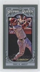 2013 Topps Gypsy Queen - [Base] - Mini #14.3 - Mike Trout (Batting)