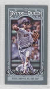 2013 Topps Gypsy Queen - [Base] - Mini #164.2 - Will Middlebrooks (Throwing)