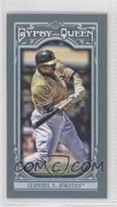 2013 Topps Gypsy Queen - [Base] - Mini #172.1 - Yoenis Cespedes (Yellow Jersey)