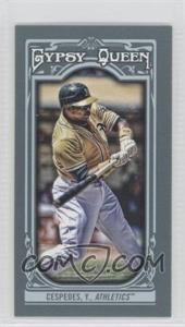 2013 Topps Gypsy Queen - [Base] - Mini #172.1 - Yoenis Cespedes (Yellow Jersey)