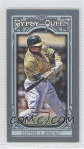 2013 Topps Gypsy Queen - [Base] - Mini #172.1 - Yoenis Cespedes (Yellow Jersey)