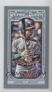 2013 Topps Gypsy Queen - [Base] - Mini #172.2 - Yoenis Cespedes (White Jersey)