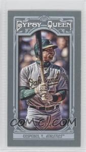 2013 Topps Gypsy Queen - [Base] - Mini #172.2 - Yoenis Cespedes (White Jersey)