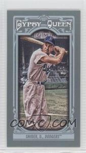 2013 Topps Gypsy Queen - [Base] - Mini #180.2 - Duke Snider (Facing Sideways)