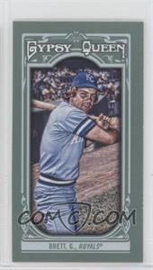 2013 Topps Gypsy Queen - [Base] - Mini #230.1 - George Brett (Blue Jersey)