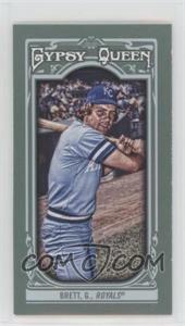 2013 Topps Gypsy Queen - [Base] - Mini #230.1 - George Brett (Blue Jersey)