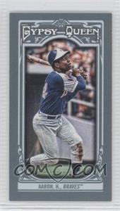 2013 Topps Gypsy Queen - [Base] - Mini #250.1 - Hank Aaron (Blue Jersey)