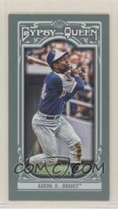 2013 Topps Gypsy Queen - [Base] - Mini #250.1 - Hank Aaron (Blue Jersey)