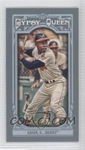 2013 Topps Gypsy Queen - [Base] - Mini #250.2 - Hank Aaron (White Jersey)