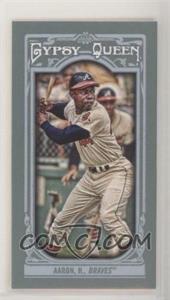 2013 Topps Gypsy Queen - [Base] - Mini #250.2 - Hank Aaron (White Jersey)