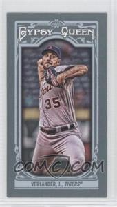 2013 Topps Gypsy Queen - [Base] - Mini #259.3 - Justin Verlander (Detroit Visible on Jersey)