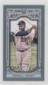 2013 Topps Gypsy Queen - [Base] - Mini #260.2 - Jackie Robinson (42 Visible on Jersey)
