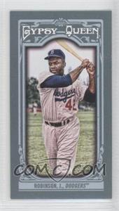 2013 Topps Gypsy Queen - [Base] - Mini #260.2 - Jackie Robinson (42 Visible on Jersey)