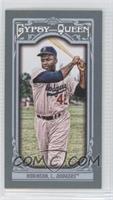 Jackie Robinson (42 Visible on Jersey)