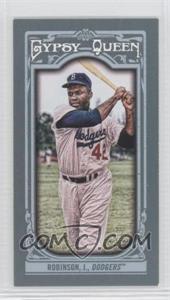 2013 Topps Gypsy Queen - [Base] - Mini #260.2 - Jackie Robinson (42 Visible on Jersey)