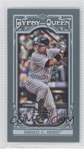 2013 Topps Gypsy Queen - [Base] - Mini #273.1 - Carlos Gonzalez (White Jersey)