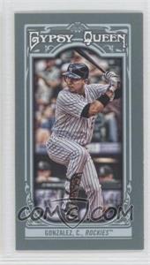 2013 Topps Gypsy Queen - [Base] - Mini #273.1 - Carlos Gonzalez (White Jersey)