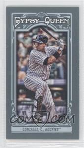 2013 Topps Gypsy Queen - [Base] - Mini #273.1 - Carlos Gonzalez (White Jersey)