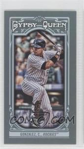 2013 Topps Gypsy Queen - [Base] - Mini #273.1 - Carlos Gonzalez (White Jersey)