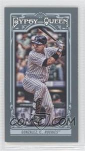 2013 Topps Gypsy Queen - [Base] - Mini #273.1 - Carlos Gonzalez (White Jersey)