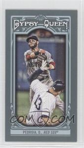 2013 Topps Gypsy Queen - [Base] - Mini #275.1 - Dustin Pedroia (Throwing)