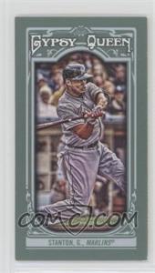 2013 Topps Gypsy Queen - [Base] - Mini #276.1 - Giancarlo Stanton (Swinging)