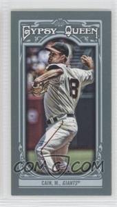 2013 Topps Gypsy Queen - [Base] - Mini #281.1 - Matt Cain (Jersey Number Visible)