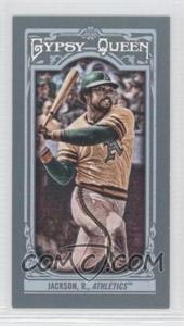 2013 Topps Gypsy Queen - [Base] - Mini #284.2 - Reggie Jackson (Batting Follow Through)