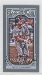 2013 Topps Gypsy Queen - [Base] - Mini #34.2 - David Freese (Bat at Waist)