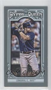 2013 Topps Gypsy Queen - [Base] - Mini #44.1 - Evan Longoria (batting, blue jersey)