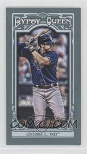 2013 Topps Gypsy Queen - [Base] - Mini #44.1 - Evan Longoria (batting, blue jersey)