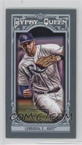 2013 Topps Gypsy Queen - [Base] - Mini #44.2 - Evan Longoria (Fielding, Grey Jersey)