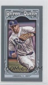 2013 Topps Gypsy Queen - [Base] - Mini #44.2 - Evan Longoria (Fielding, Grey Jersey)