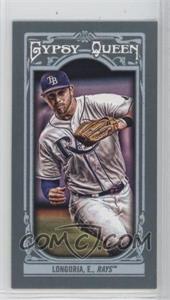 2013 Topps Gypsy Queen - [Base] - Mini #44.2 - Evan Longoria (Fielding, Grey Jersey)