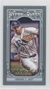 2013 Topps Gypsy Queen - [Base] - Mini #44.2 - Evan Longoria (Fielding, Grey Jersey)