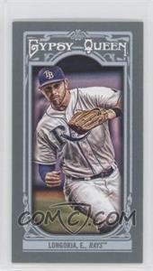 2013 Topps Gypsy Queen - [Base] - Mini #44.2 - Evan Longoria (Fielding, Grey Jersey)