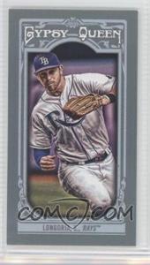 2013 Topps Gypsy Queen - [Base] - Mini #44.2 - Evan Longoria (Fielding, Grey Jersey)