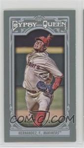 2013 Topps Gypsy Queen - [Base] - Mini #45.3 - Felix Hernandez (Pitching For Rainiers)