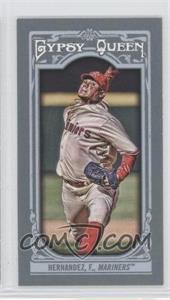 2013 Topps Gypsy Queen - [Base] - Mini #45.3 - Felix Hernandez (Pitching For Rainiers)