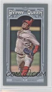 2013 Topps Gypsy Queen - [Base] - Mini #45.3 - Felix Hernandez (Pitching For Rainiers)