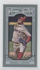 2013 Topps Gypsy Queen - [Base] - Mini #45.3 - Felix Hernandez (Pitching For Rainiers)