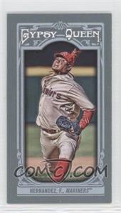2013 Topps Gypsy Queen - [Base] - Mini #45.3 - Felix Hernandez (Pitching For Rainiers)