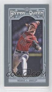 2013 Topps Gypsy Queen - [Base] - Mini #59.2 - Jered Weaver (Red Jersey)