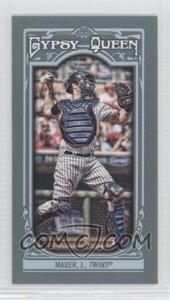 2013 Topps Gypsy Queen - [Base] - Mini #61.1 - Joe Mauer (Throwing)