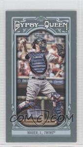 2013 Topps Gypsy Queen - [Base] - Mini #61.1 - Joe Mauer (Throwing)