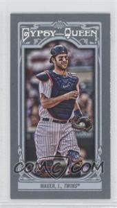 2013 Topps Gypsy Queen - [Base] - Mini #61.3 - Joe Mauer (Ball In Glove)