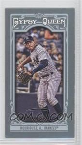 2013 Topps Gypsy Queen - [Base] - Mini #6.2 - Alex Rodriguez (Preparing to Throw)