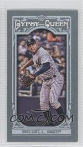 2013 Topps Gypsy Queen - [Base] - Mini #6.2 - Alex Rodriguez (Preparing to Throw)