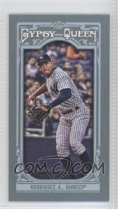 2013 Topps Gypsy Queen - [Base] - Mini #6.2 - Alex Rodriguez (Preparing to Throw)